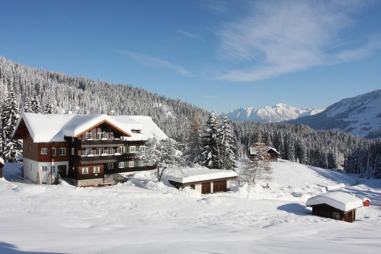 Wuerttemberger Haus - Huette Villa Hirschegg  Bagian luar foto