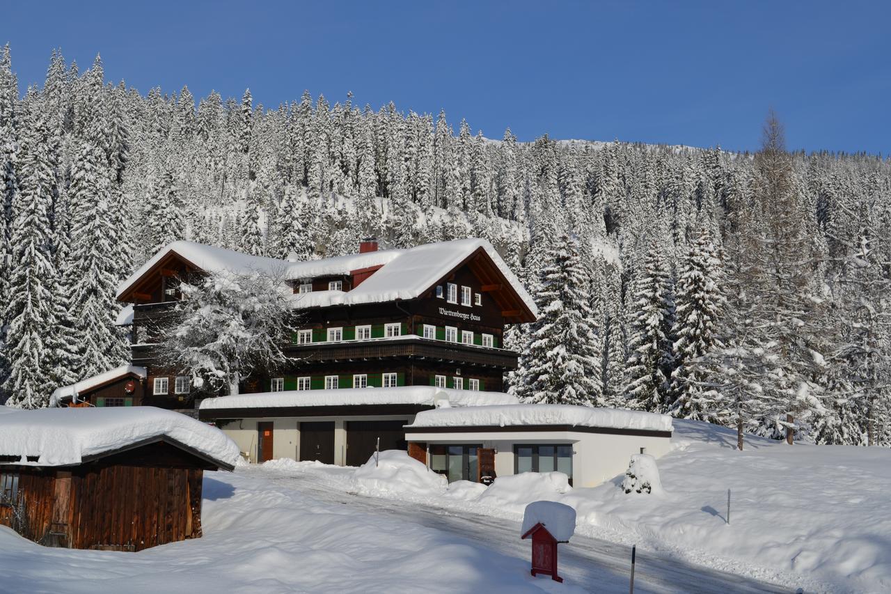 Wuerttemberger Haus - Huette Villa Hirschegg  Bagian luar foto