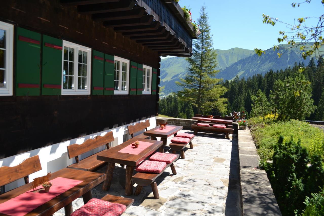 Wuerttemberger Haus - Huette Villa Hirschegg  Bagian luar foto