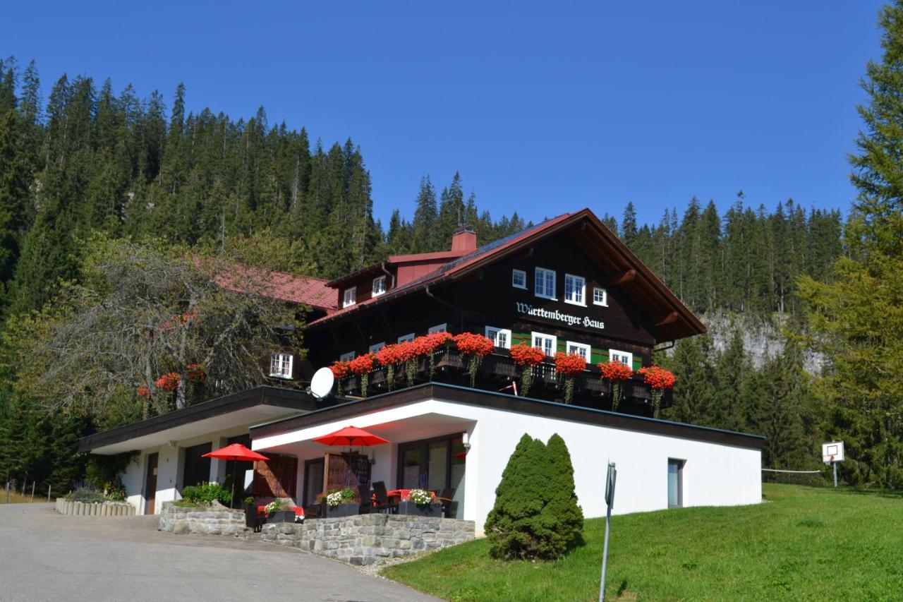 Wuerttemberger Haus - Huette Villa Hirschegg  Bagian luar foto