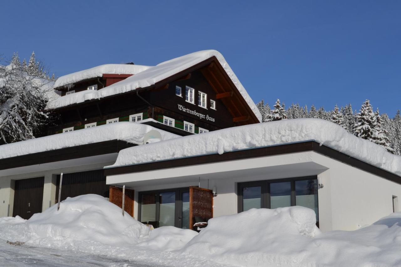 Wuerttemberger Haus - Huette Villa Hirschegg  Bagian luar foto